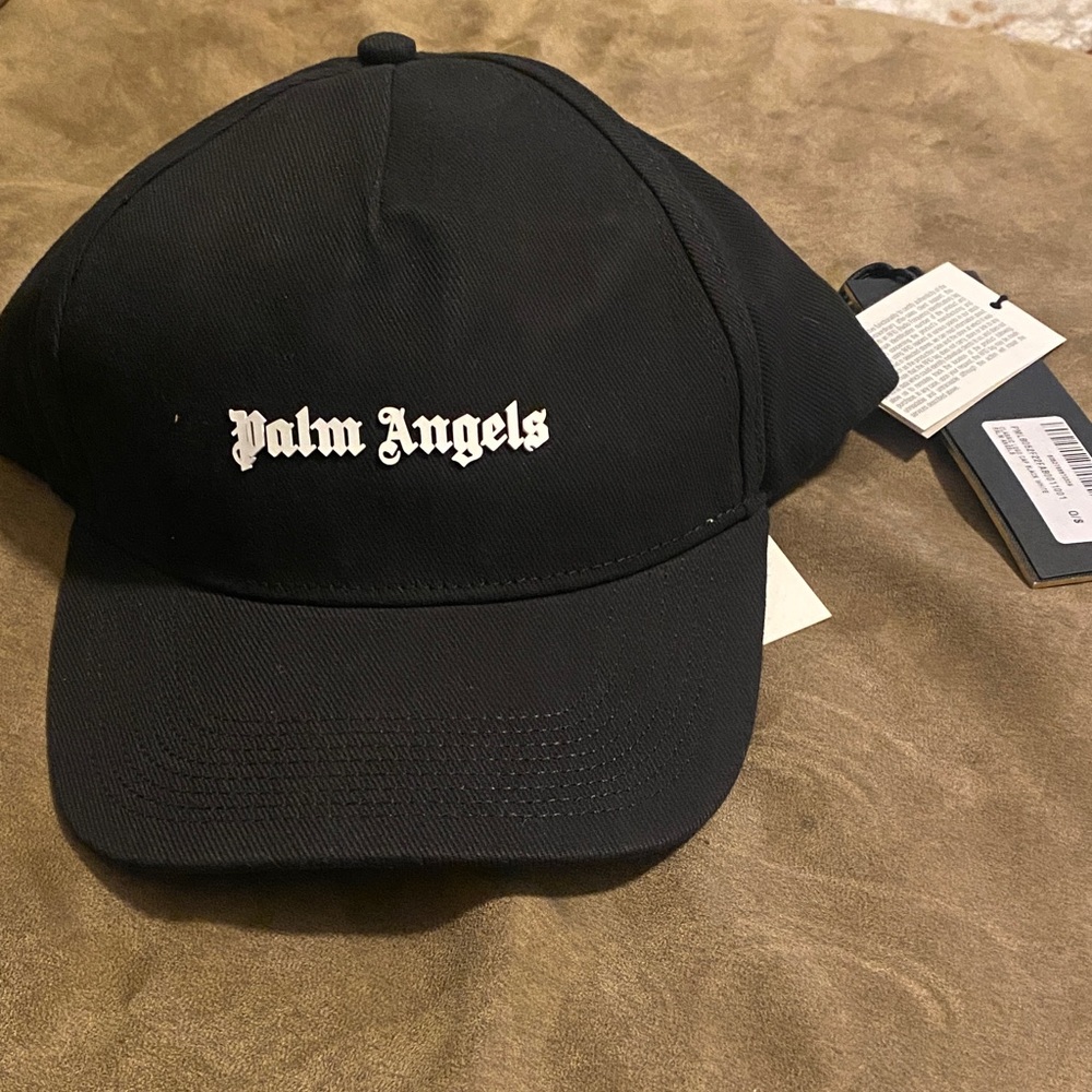 Palm Angels Classic Black Baseball Cap ONE Size NEW WITH TAGS